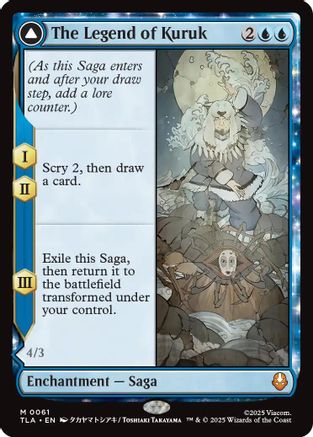 The Legend of Kuruk (TLA-061) - Avatar: The Last Airbender Foil [Mythic]