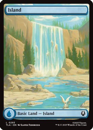Island (0293) (TLA-293) - Avatar: The Last Airbender Foil [Land]