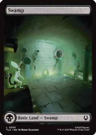 Swamp (0294) (TLA-294) - Avatar: The Last Airbender Foil [Land]