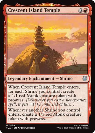 Crescent Island Temple (TLA-129) - Avatar: The Last Airbender [Uncommon]