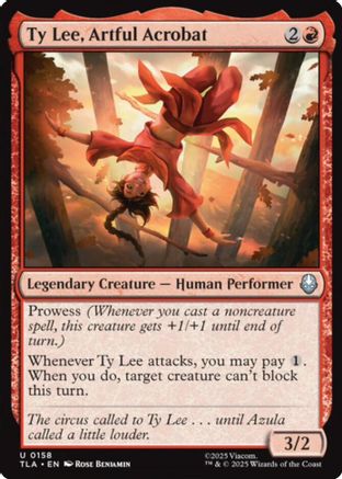 Ty Lee, Artful Acrobat (TLA-158) - Avatar: The Last Airbender [Uncommon]