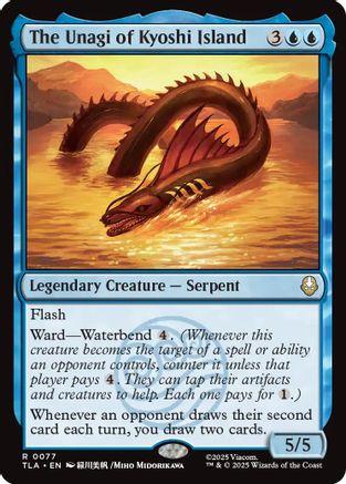 The Unagi of Kyoshi Island (TLA-077) - Avatar: The Last Airbender [Rare]