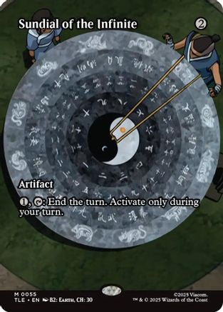 Sundial of the Infinite (Borderless) (TLE-055) - Avatar: The Last Airbender: Eternal-Legal [Mythic]