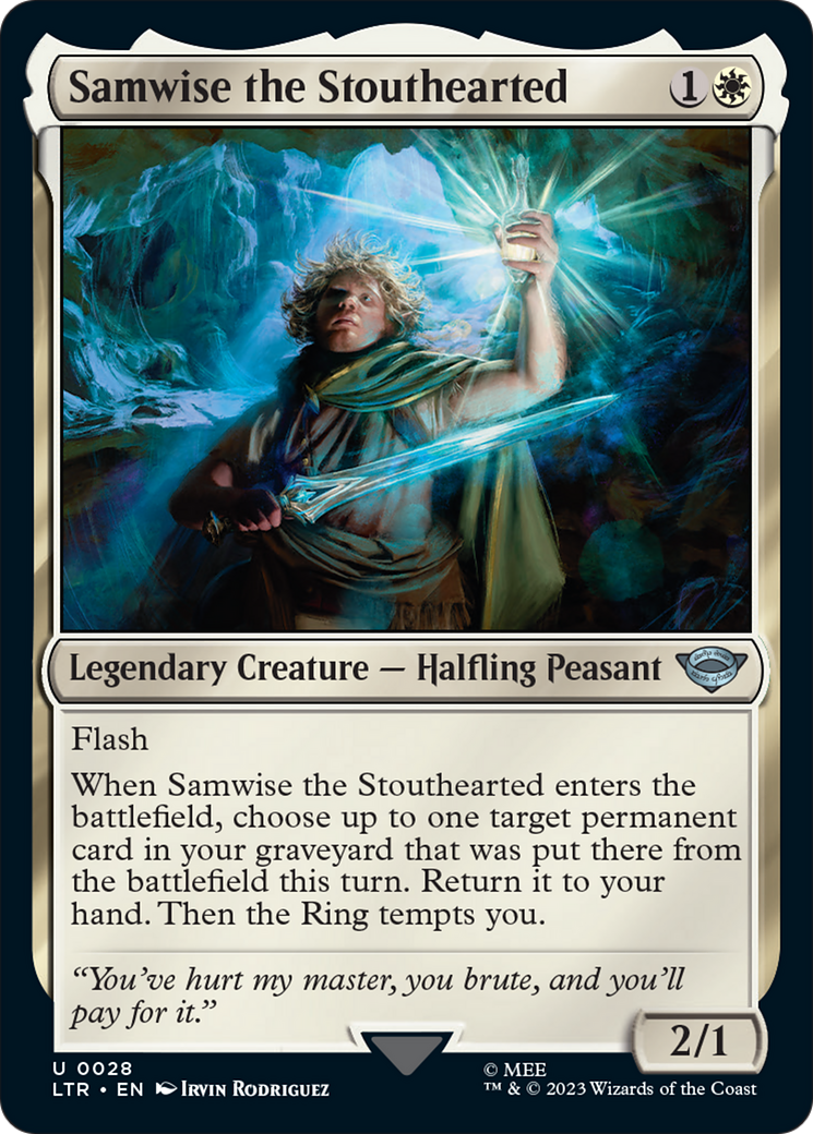 Samwise the Stouthearted (LTR-028) - The Lord of the Rings: Tales of Middle-earth [Uncommon]