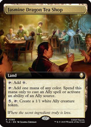 Jasmine Dragon Tea Shop (Extended Art) (TLA-390) - Avatar: The Last Airbender [Rare]