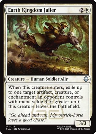 Earth Kingdom Jailer (TLA-016) - Avatar: The Last Airbender Foil [Uncommon]