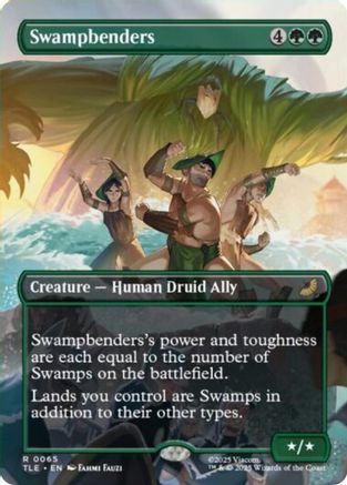 Swampbenders (Borderless) (TLE-065) - Avatar: The Last Airbender: Eternal-Legal [Rare]