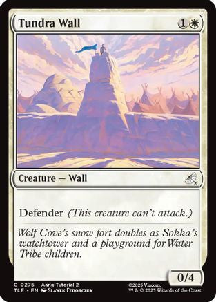 Tundra Wall (0275) (TLE-275) - Avatar: The Last Airbender: Eternal-Legal [Common]