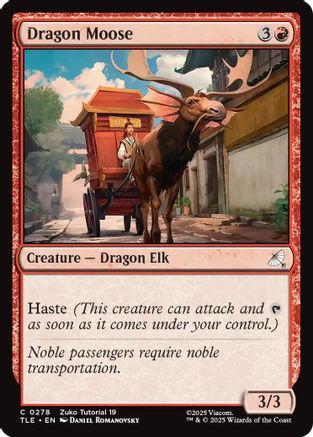 Dragon Moose (0278) (TLE-278) - Avatar: The Last Airbender: Eternal-Legal [Common]