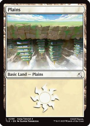 Plains (0298) (TLE-298) - Avatar: The Last Airbender: Eternal-Legal [Land]
