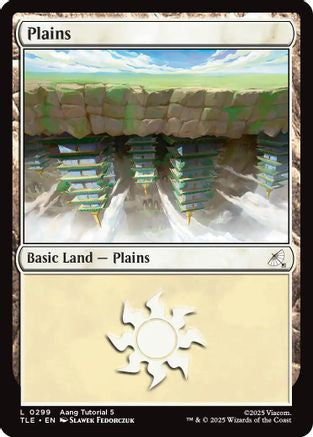 Plains (0299) (TLE-299) - Avatar: The Last Airbender: Eternal-Legal [Land]