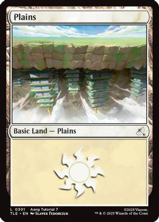 Plains (0301) (TLE-301) - Avatar: The Last Airbender: Eternal-Legal [Land]