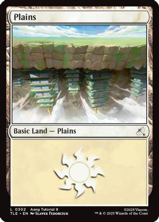 Plains (0302) (TLE-302) - Avatar: The Last Airbender: Eternal-Legal [Land]