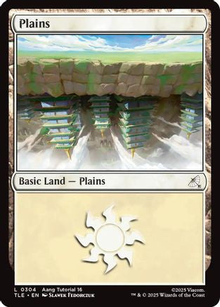 Plains (0304) (TLE-304) - Avatar: The Last Airbender: Eternal-Legal [Land]