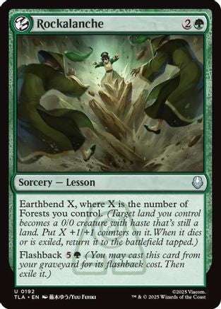 Rockalanche (TLA-192) - Avatar: The Last Airbender Foil [Uncommon]