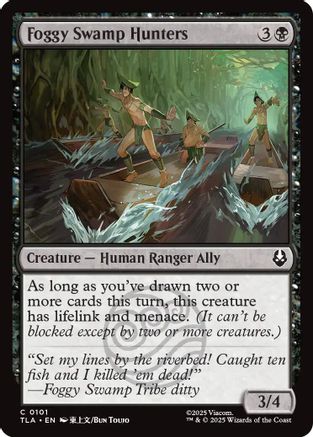 Foggy Swamp Hunters (TLA-101) - Avatar: The Last Airbender Foil [Common]