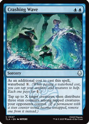Crashing Wave (TLA-047) - Avatar: The Last Airbender [Uncommon]
