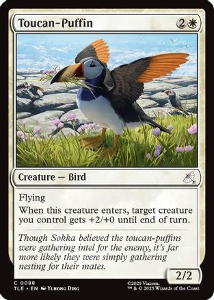 Toucan-Puffin (TLE-088) - Avatar: The Last Airbender: Eternal-Legal Foil [Common]