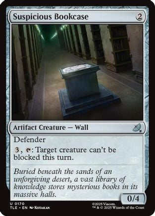 Suspicious Bookcase (TLE-170) - Avatar: The Last Airbender: Eternal-Legal [Uncommon]