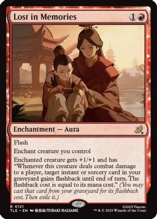 Lost in Memories (TLE-121) - Avatar: The Last Airbender: Eternal-Legal Foil [Rare]