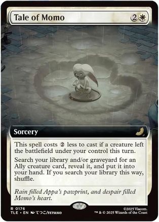 Tale of Momo (Extended Art) (TLE-176) - Avatar: The Last Airbender: Eternal-Legal [Rare]
