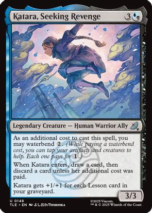 Katara, Seeking Revenge (TLE-148) - Avatar: The Last Airbender: Eternal-Legal [Uncommon]