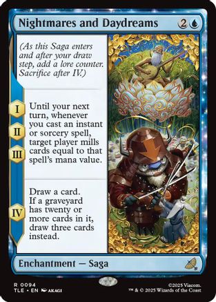 Nightmares and Daydreams (TLE-094) - Avatar: The Last Airbender: Eternal-Legal [Uncommon]
