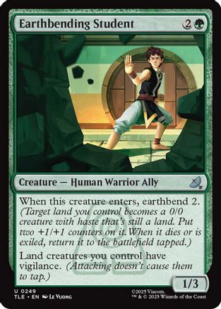 Earthbending Student (TLE-249) - Avatar: The Last Airbender: Eternal-Legal [Uncommon]