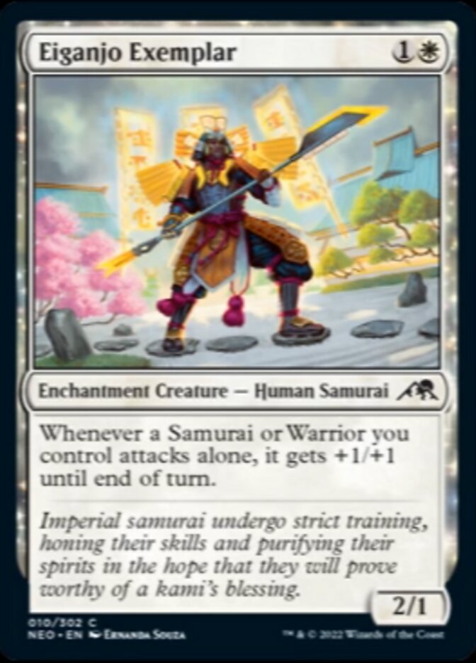 Eiganjo Exemplar (NEO-010) - Kamigawa: Neon Dynasty [Common]