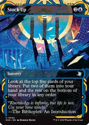 Stock Up (SOA-024) - Secrets of Strixhaven: Mystical Archive [Mythic]