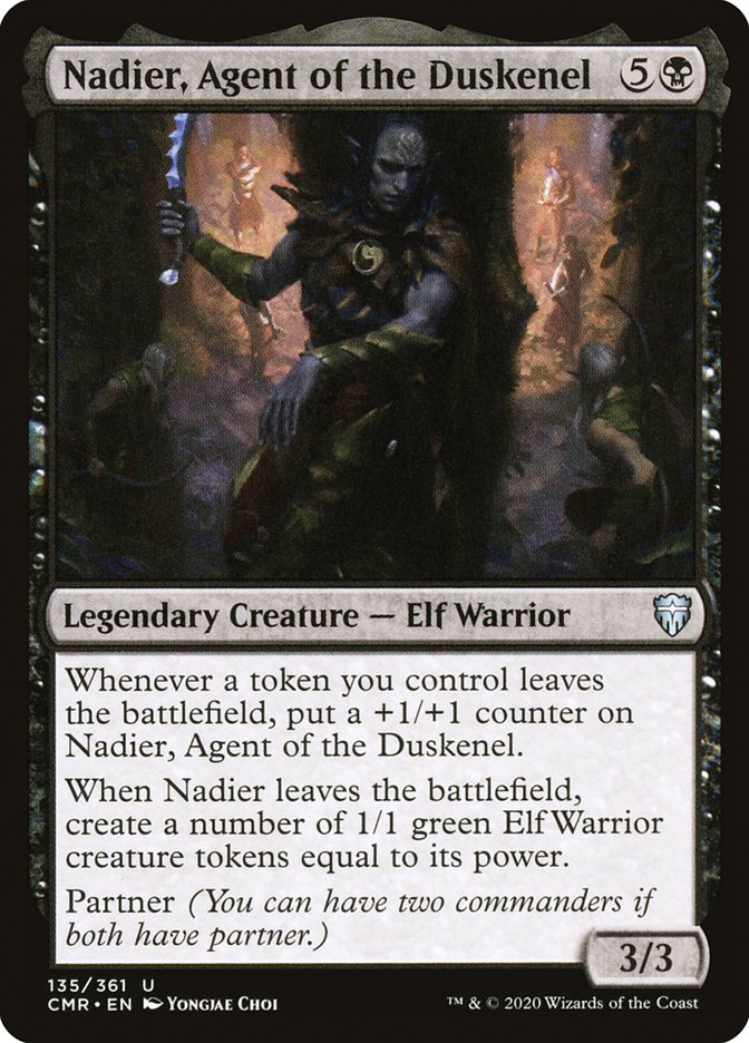 Nadier, Agent of the Duskenel (CMR-135) - Commander Legends [Uncommon]