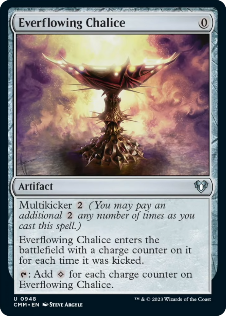 Everflowing Chalice (CMM-948) - Commander Masters [Uncommon]