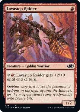 Lavastep Raider (J22-568) - Jumpstart 2022 [Common]