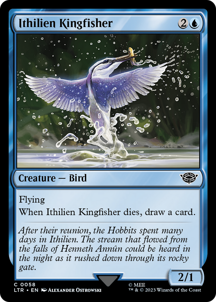 Ithilien Kingfisher (LTR-058) - The Lord of the Rings: Tales of Middle-earth [Common]