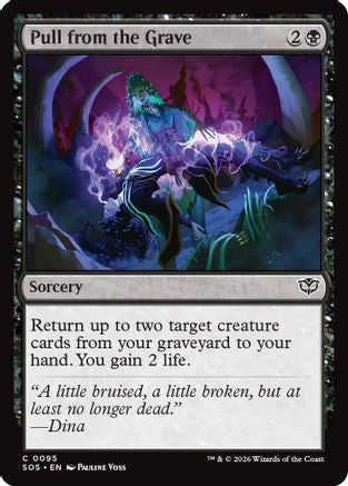 Pull from the Grave (SOS-095) - Secrets of Strixhaven Foil [Common]