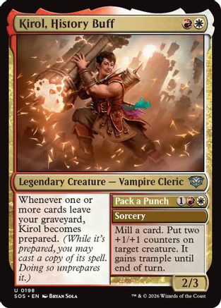 Kirol, History Buff (SOS-198) - Secrets of Strixhaven Foil [Uncommon]