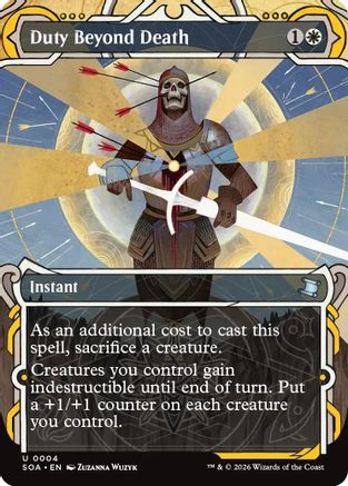 Duty Beyond Death (SOA-004) - Secrets of Strixhaven: Mystical Archive [Uncommon]