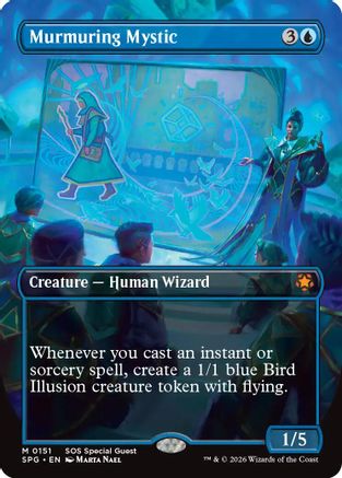Murmuring Mystic (Borderless) (SPG-151) - Special Guests [Common]