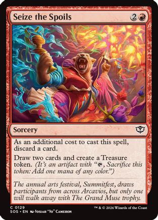 Seize the Spoils (SOS-129) - Secrets of Strixhaven [Common]
