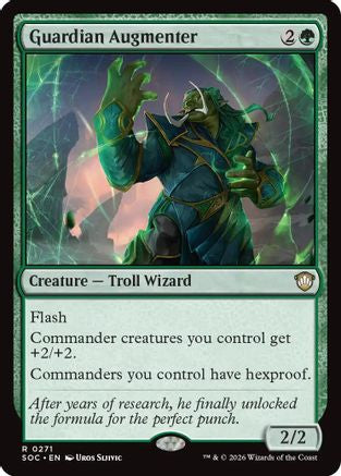 Guardian Augmenter (SOC-271) - Commander: Secrets of Strixhaven [Rare]