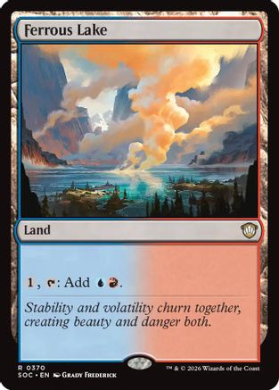 Ferrous Lake (SOC-370) - Commander: Secrets of Strixhaven [Rare]