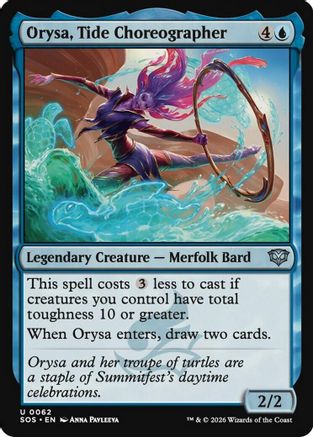 Orysa, Tide Choreographer (SOS-062) - Secrets of Strixhaven Foil [Uncommon]