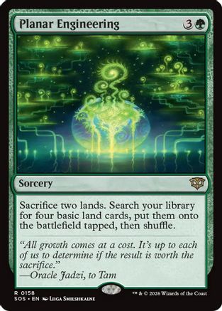 Planar Engineering (SOS-158) - Secrets of Strixhaven [Rare]