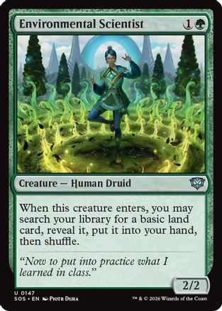 Environmental Scientist (SOS-147) - Secrets of Strixhaven [Uncommon]