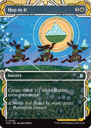 Hop to It (SOA-006) - Secrets of Strixhaven: Mystical Archive Foil [Uncommon]