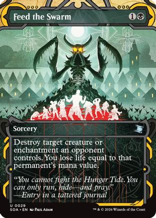 Feed the Swarm (SOA-029) - Secrets of Strixhaven: Mystical Archive Foil [Uncommon]