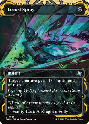 Locust Spray (SOA-031) - Secrets of Strixhaven: Mystical Archive [Uncommon]