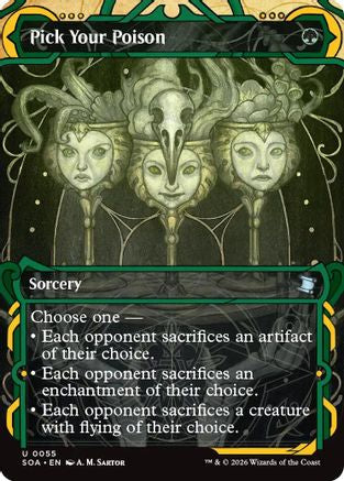 Pick Your Poison (SOA-055) - Secrets of Strixhaven: Mystical Archive [Uncommon]
