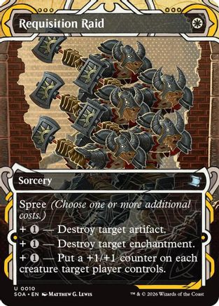 Requisition Raid (SOA-010) - Secrets of Strixhaven: Mystical Archive [Uncommon]