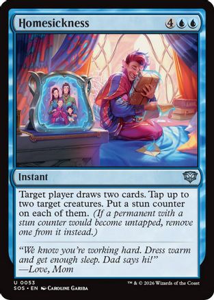 Homesickness (SOS-053) - Secrets of Strixhaven Foil [Uncommon]